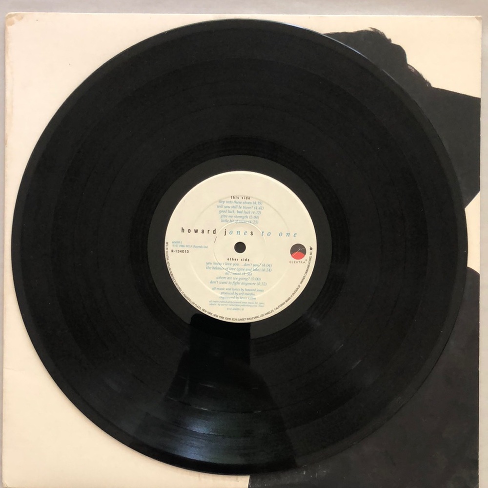Howard Jones Vinyl Lp One to One '86 - Picture 8 of 8